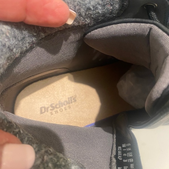 Dr Scholl’s Women’s Max Alpine Ankle Winter Boots Black Wedge Style New size 10 - Picture 16 of 16